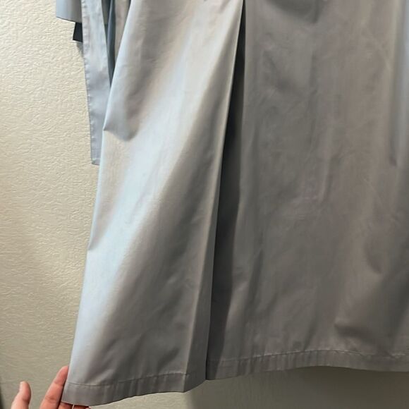 LONDON FOG Vintage 1970's Maincoats Weatherwear, Grey/Light Blue, Sz 10R - Picture 9 of 14